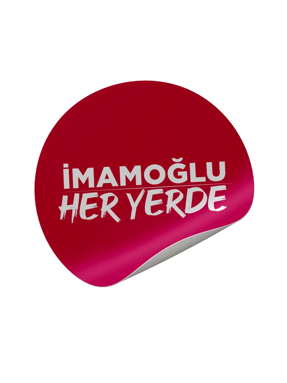 Sticker Kırmızı 1